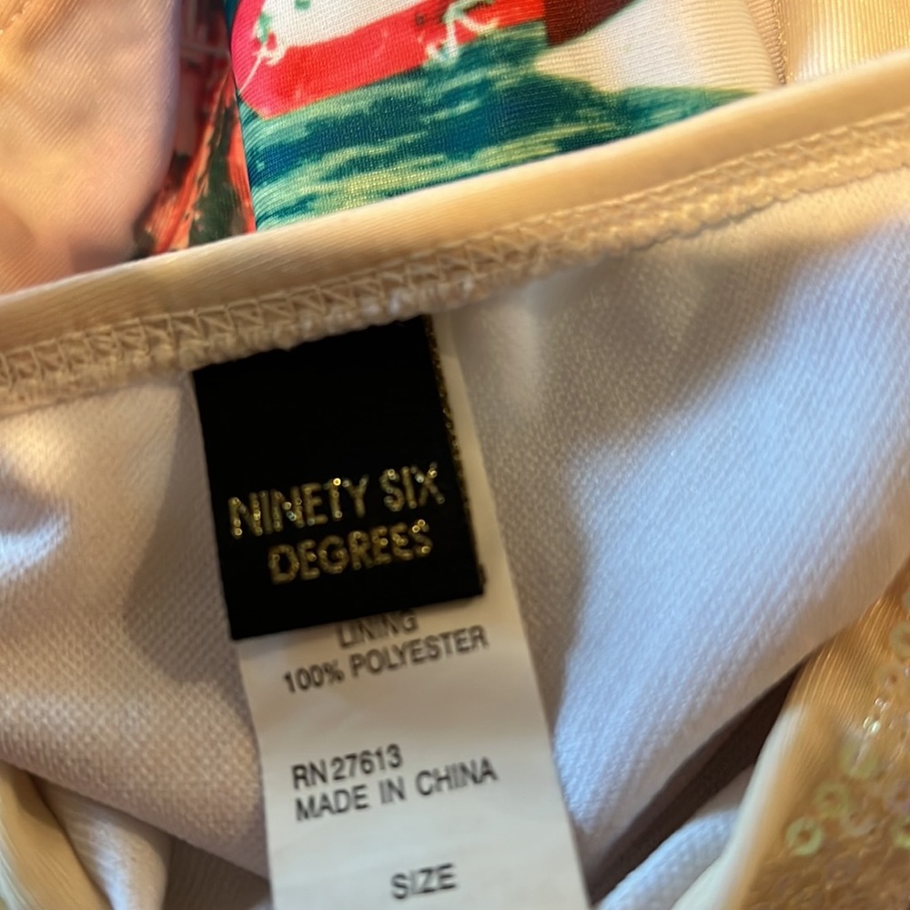 Ocean printed bikini bottom - Picture 4 of 5